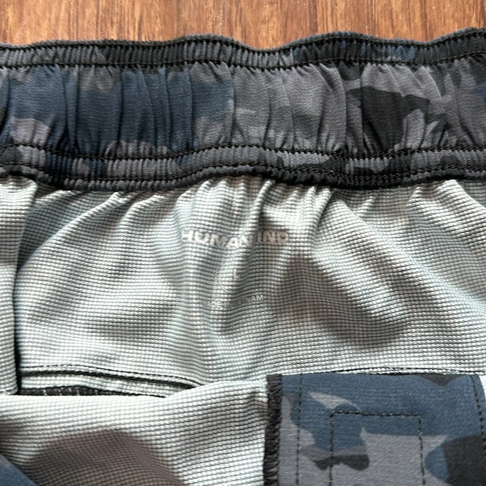 HUMANKIND Boardshort 5” in Black Camo, Size Large, swim bottoms, gym shorts - Picture 7 of 10
